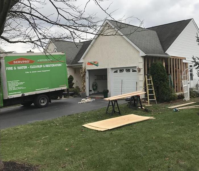 Rebuilding a home in PA after car hit house